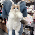 Plush Furr Cat Backpacks